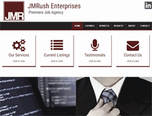 Tablet Screenshot of jmrush.com